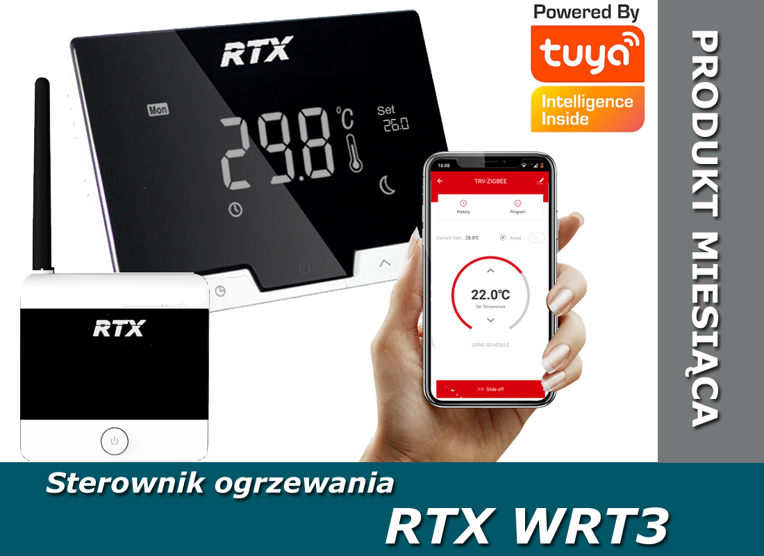 Sterownik Kotła Ogrzewania Termostat WiFi TUYA