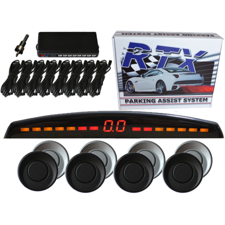 Czujniki Cofania Parkowania RTX Przód Tył Slim Led