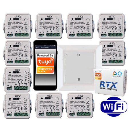10x Sterownik Rolet TUYA WiFi Pilot RFR1M GRATIS