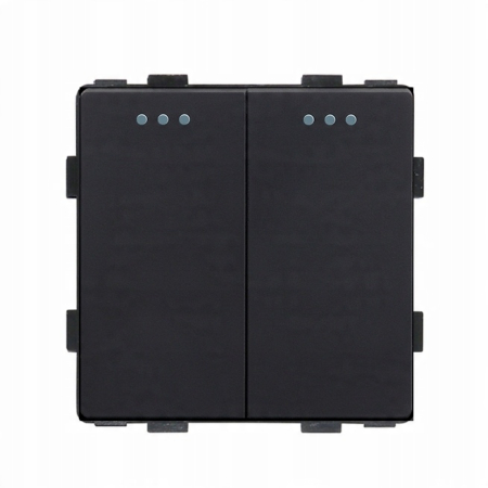Włącznik światła 2P mechaniczny wkład czarn RTX SH
