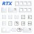 Gniazdko ścienne wkład 230V białe System RTX SH