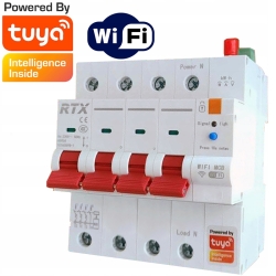Bezpiecznik 3 Fazy 63A WiFi Tuya # Pomiar Energii
