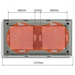 Gniazdko ścienne moduł USB 2x 2,4A system RTX SH