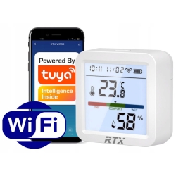 Czujnik Sensor Temperatury i Wilgotności LCD WiFi Tuya