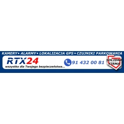 Mikrofon monitoring kamery RTX IP CCTV SUPER CZUŁY