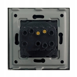Przycisk dzwonka mechaniczny wkład czarny RTX SH