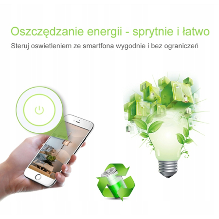 Włącznik Wyłącznik NEO WiFi Sterowanie 3 Obwody