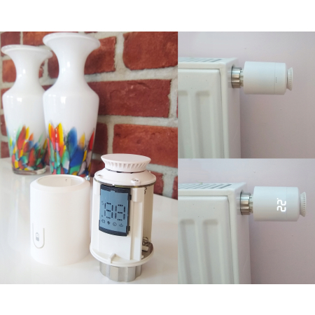 Głowica Termostat + Bramka ZigBee LAN TUYA SET1