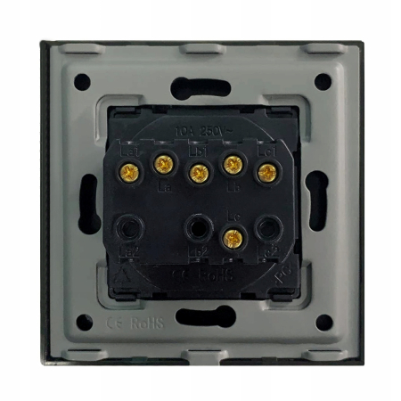 Włącznik rolet wkład mechaniczny czarny RTX SH