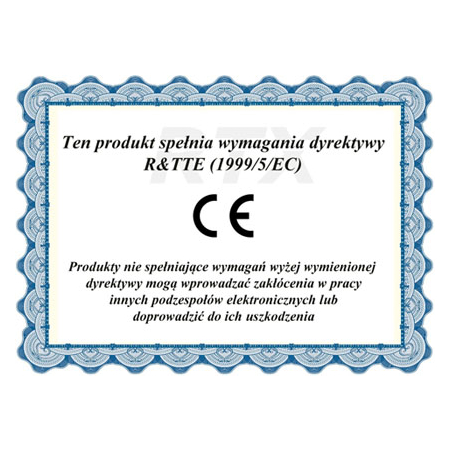 CZUJNIKI PARKOWANIA COFANIA RTX REGULOWANY DŹWIĘK