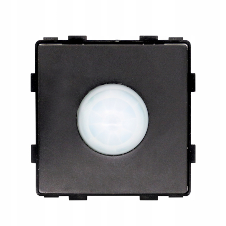 Czujnik ruchu PIR 230V wkład czarny System RTX SH