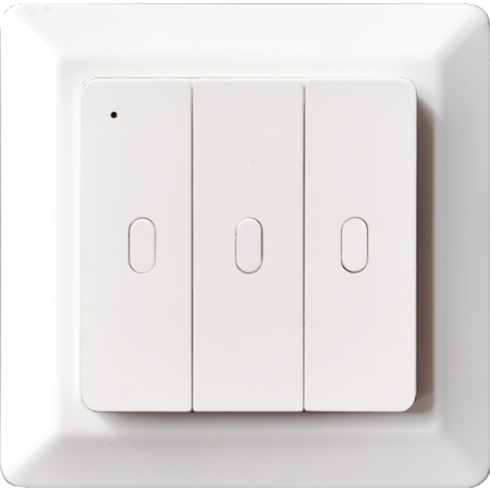 Pilot radiowy RF 2,4GHz Przycisk mechaniczny 3kanałowy do sterowników RTX