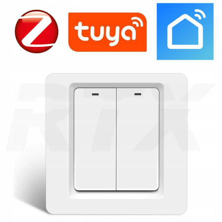 Włącznik Światła 2 Klik. ZigBee TUYA #działa bez N