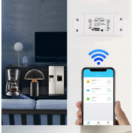 TUYA Smart Przekaźnik Sterownik Włącznik WiFi 10A