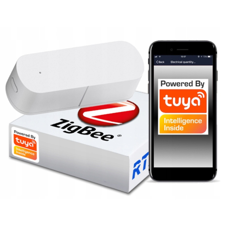 Czujnik sensor wibracji drgania udaru ZigBee TUYA