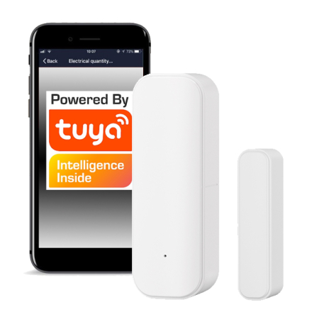 Czujnik Otwarcia Zamknięcia Drzwi Okna WiFi TUYA