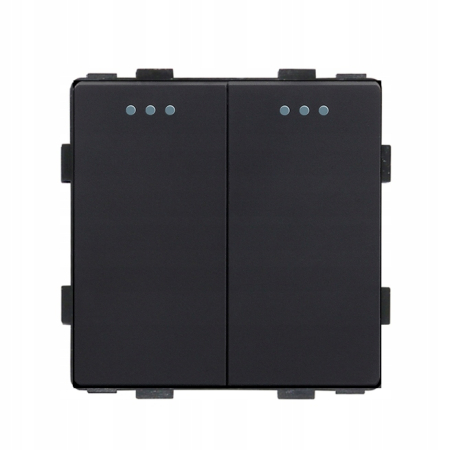 Włącznik światła 2P mechaniczny wkład czarn RTX SH