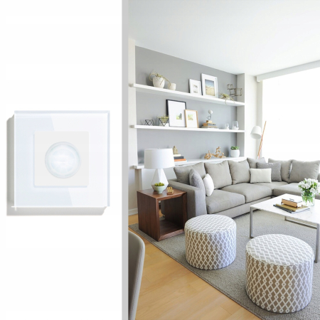 Czujnik ruchu PIR 230V wkład czarny System RTX SH