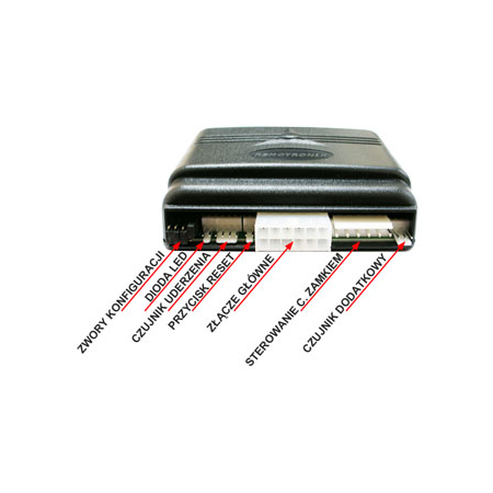 ALARM SAMOCHODOWY RTX BLOKADA DOMYKANIE CS3D