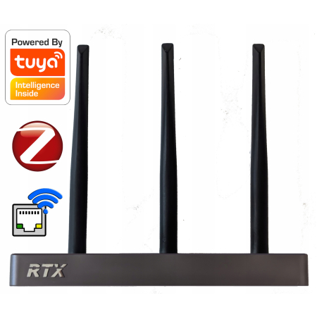 Bramka RTX Centralka ZigBee 3.0 TUYA SmartLife link LAN & WiFi #EXTRA RANGE
