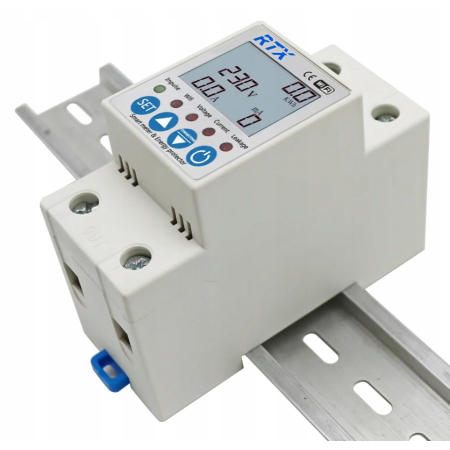 RTX Licznik Miernik Energii Prądu Watomierz Pomiar do 63A TUYA WiFi DIN