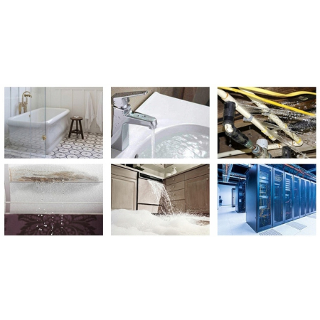 Kompaktowy Czujnik sensor wody zalania ZigBee TUYA