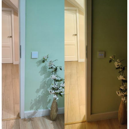 Włącznik Dotykowy WiFi TUYA 3obw. biały #z N/bez N