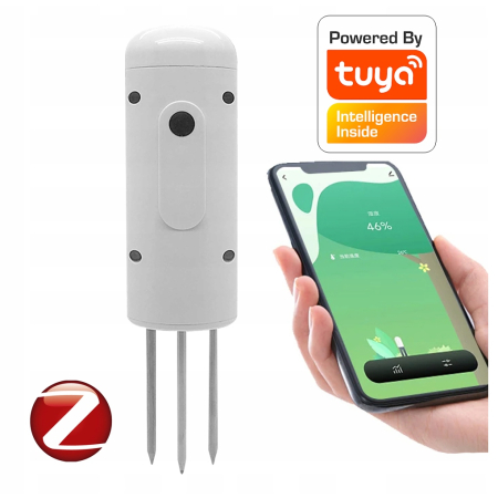 Zewnętrzny Bezprzewodowy Czujnik Wilgotności Temperatury Gleby Tuya Zigbee
