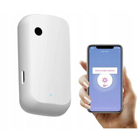 Czujnik Natężenia Światła Luksomierz WiFi Tuya