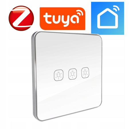 Pilot włącznik dotykowy 3 kanałowy ZigBee Tuya