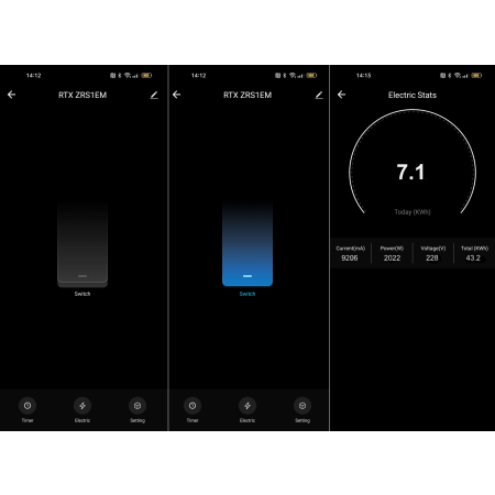 TUYA ZigBee Sterownik Przekaźnik Pomiar Energii