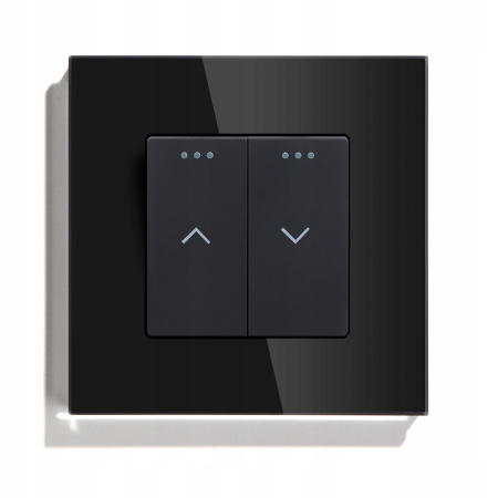 Włącznik rolet wkład mechaniczny czarny RTX SH