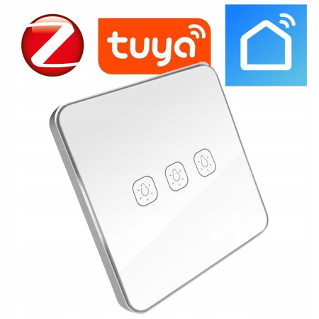 Włącznik Światła 3obw. ZigBee TUYA #Działa bez N !