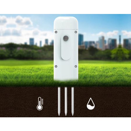 Zewnętrzny Bezprzewodowy Czujnik Wilgotności Temperatury Gleby Tuya Zigbee