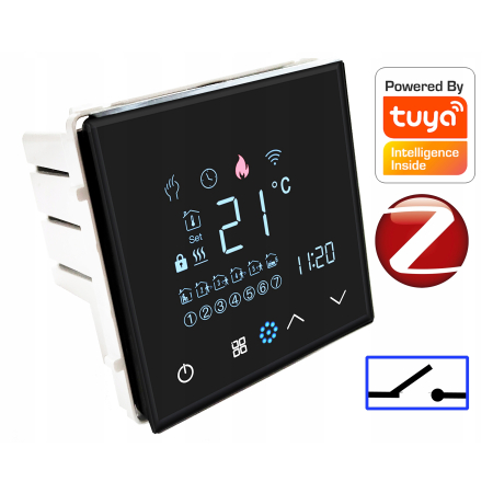 Termostat Sterownik Kotła Pompy Pieca Zigbee TUYA