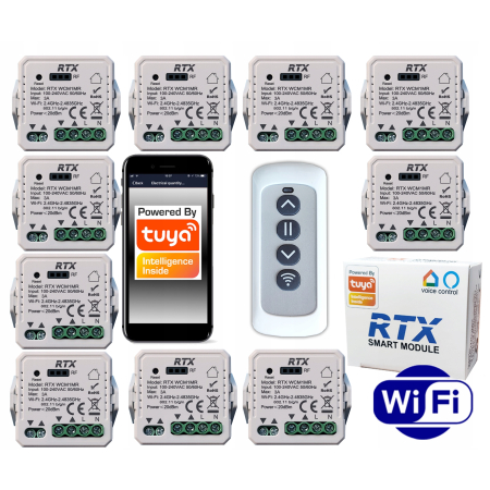 10x Sterownik Rolet TUYA WiFi Pilot RFR-CM GRATIS