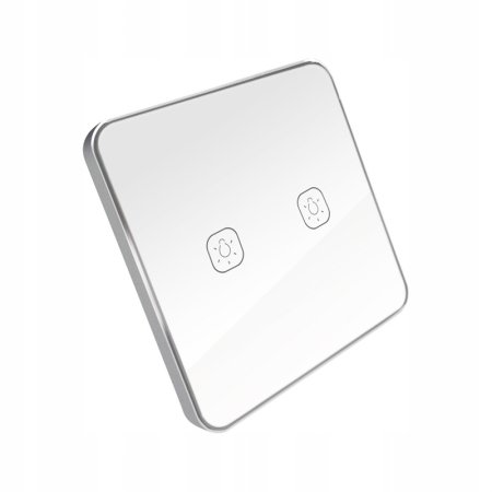 Włącznik Światła Dotykowy 2obw. ZigBee TUYA #bez N