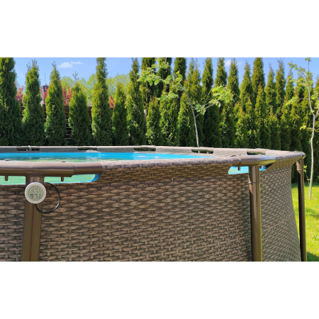 Zewnętrzny czujnik sensor temperatury wilgotności LCD ZigBee TUYA -25 +99°C