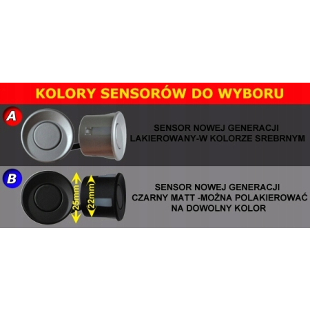 CZUJNIKI PARKOWANIA COFANIA BUS CAMPER DOSTAWCZE