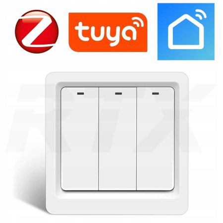 Włącznik Światła 3 Klik. ZigBee TUYA #działa bez N