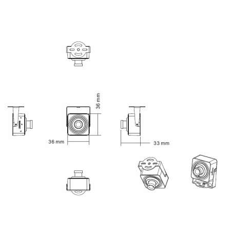 Kamera Szpiegowska Niania IP WiFi Mikrofon SD 4Mpx