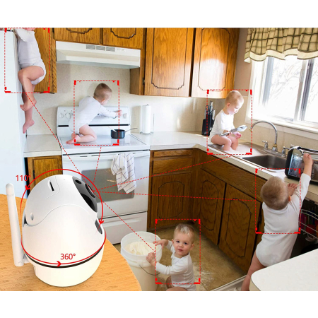 Kamera RTX P2P AUDIO WiFi IR ŚLEDZENIE SD ONVIF