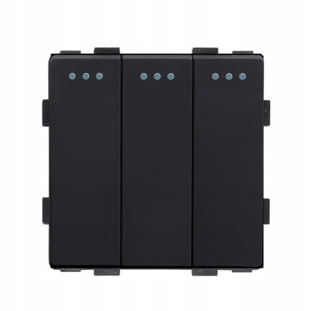 Włącznik światła 3P mechaniczny wkład czarn RTX SH