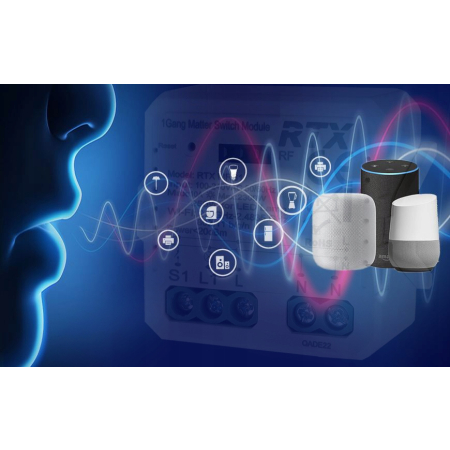 Sterownik Przekaźnik 2 kan. MATTER WiFi HomeKit Google Home Assistant Alexa