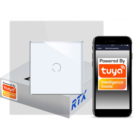Włącznik Dotykowy 1 obw. ZigBee TUYA RTX SH# bez N