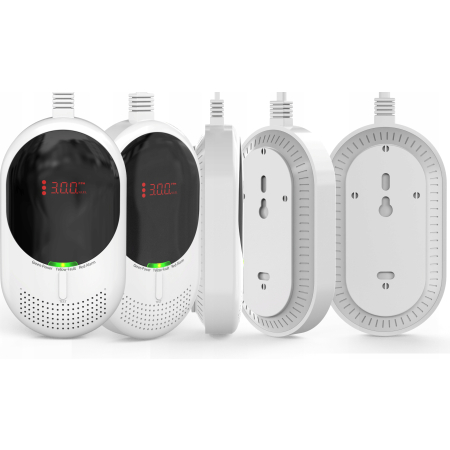 Czujnik Gazu i Czadu 2w1 Detektor Tlenku Węgla CO Metan Butan TUYA WIFI