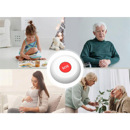 Przycisk alarmowy antynapadowy SOS ZigBee TUYA