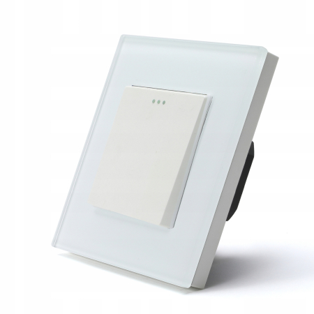 Włącznik światła schodowy 1P mechaniczny wkład biały RTX SH