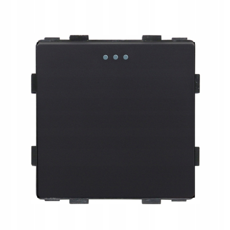 Włącznik światła schodowy 1P mechaniczny wkład czarny RTX SH