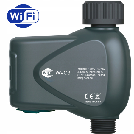 RTX Zawór System Nawadniania Podlewania Ogrodu Tuya Wi-Fi # Pomiar Wody